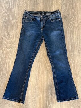 Wallflower Dark Blue Flare Jeans